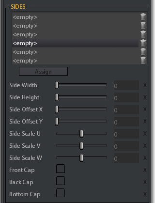 6. Per segment sides parameters