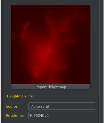 2. Terrain heightmap