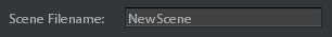 1. Scene Filename