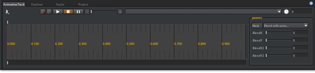 3. Animation Track Panel