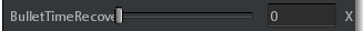 39. Bullet time recovery speed