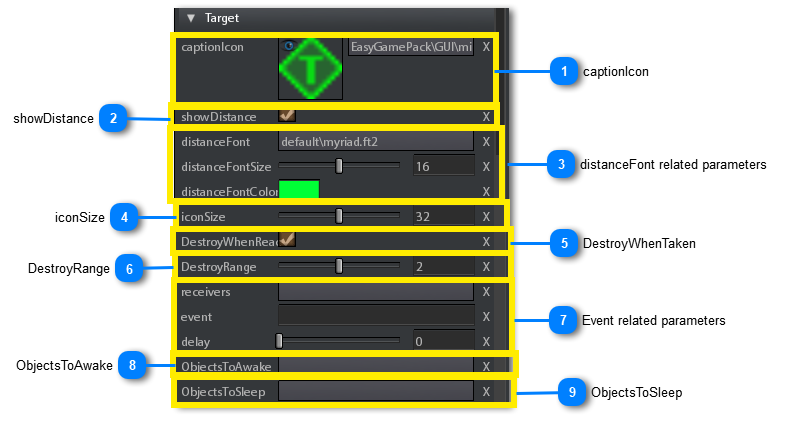 6.3.6. Targets